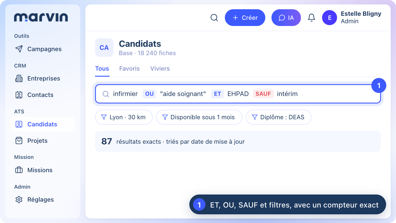 recherche booléenne